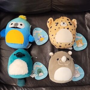 Squishmallows Colorful Plush Collection